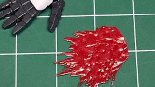 Simple method of making the "ketchup" special effect part of Fengling Gundam