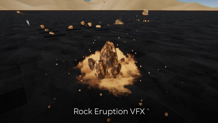 Vefects - Sand VFX - Unity Effects Pack Overview