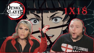 DEMON SLAYER: KIMETSU NO YAIBA 1x18 REACTION | A Forged Bond