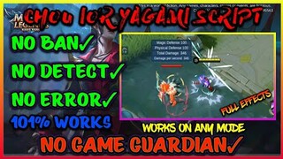 CHOU IORY YAGAMI SCRIPT! WORKS ON ANY MODE! | ZUiXUA Official | MLBB 2.0