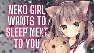 {ASMR Roleplay} Neko Girl Wants To Sleep Next To You