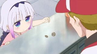 Membeli Hotdog, Kanna dan Chloe - Kobayashi-san Chi no Maid Dragon S - Sub Indo