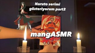 mangASMR YAPTIM| Naruto Serimi Gösteriyorum part2 amaASMR|Efsaneviahmak #asmr #manga #anime #naruto