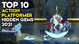 Top 10 ACTION PLATFORMER Indie Games Hidden Gems on Steam (2021 Release) |  Part 8