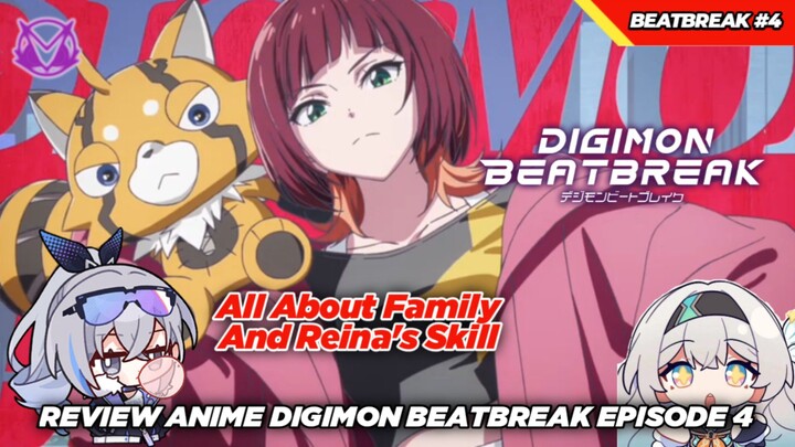 Wow! Ketika Reina Menjadi Leader Magang! Kyaaa Oneesan! Review Anime Digimon Beatbreak Episode 4!