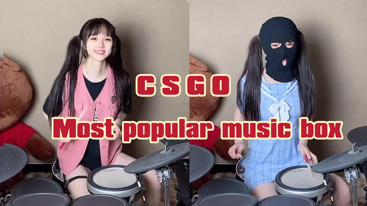 [Musik] Permainan empat lagu tema CSGO dengan drum|<Counter-Strike>