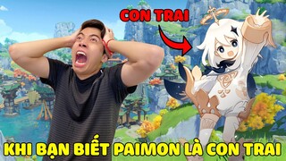 CrisDevilGamer KHI BẠN BIẾT PAIMON LÀ CON TRAI