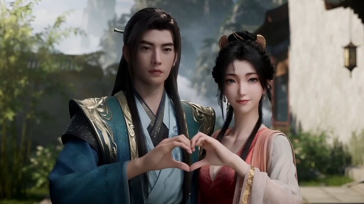 Mu Peiling: My husband and I make heart signs with our fingers (the new model looks amazing too)