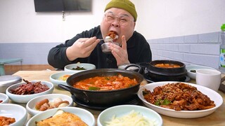 포항에 있는 인천식당?!│무려 30년된 한식 백반 맛집! 노포식당을 찾아갔습니다 Korean Food_Soybean Paste Stew Mukbang Eatingshow