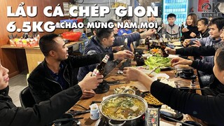 Cá Chép Giòn 6,5kg - Anh Em Ok Con Dê Linh Đàm Liên Hoan Đầu Năm | Hà Còi