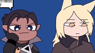 Tolan pressed his uncle on the bed [Ark Fan Comic]