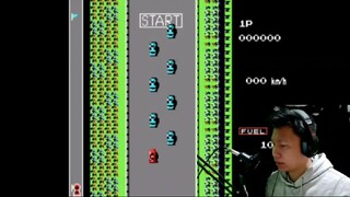 ROAD FIGHTER CLASSIC GAMEPLAY