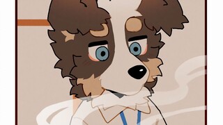 Yang aku butuhkan hanyalah stiker pasangan yang sedang mengisi daya Furry Orc Orc Hot Dog Shepherd