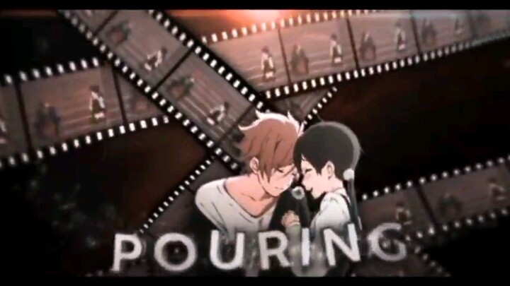 AMV Typography Its raining its pouring