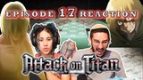 SHOWING my SISTER- *ATTACK ON TITAN!!* 01x17 Reaction- (FEMALE Titan!!!)