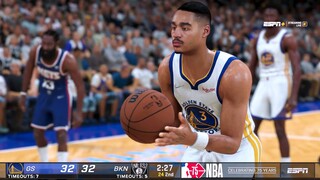 NBA 2K22 Ultra Modded Season | Warriors vs Nets | Full Game Highlights 4th Qtr