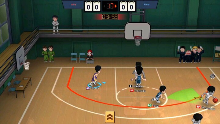 Pertandingan Paling Menegangkan Tembakan Penentuan Soichirou  Jin || Slamdunk Mobile Game| Gameplay