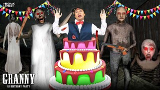 GRANNY का जन्मदिन : BIRTHDAY - GRANNY HORROR STORY SHORT FILM || MOHAK MEET