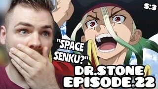 THE END OF THE STONE AGE???? | Dr. STONE | Episode 22 | SEASON 3 | ANIME REACTION