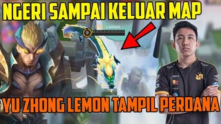 NGERI KELUAR MAP !! RRQ LEMON TAMPIL PERDANA PAKE HERO BARU YU ZHONG, WAJIB BELI ?? #yuzhong