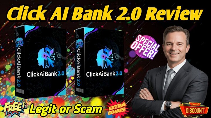 Click AI Bank 2.0 Review – Can It Really Build Sites in 3 Clicks?