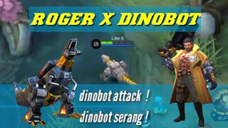 Ini dia Roger transformer & Grimlock gameplay