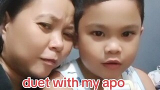 duet with my apo 🤣