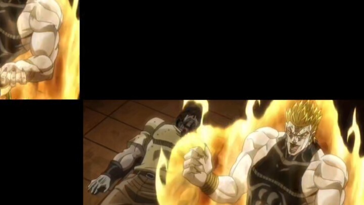 การเปรียบเทียบเวอร์ชันดั้งเดิมและเวอร์ชันย่อของ JoJo's Bizarre Adventure Egypt ตอนที่ 24