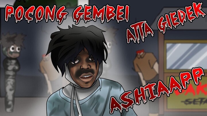 POCONG ATTA GEMBEL - KARTUN HANTU LUCU | MAMAT THE GAPLEK STORY Eps 15