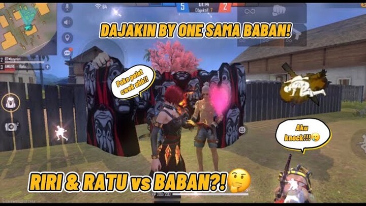 DIAJAKIN BYONE SAMA BABAN!! RIRI & RATU BERSATUU!!