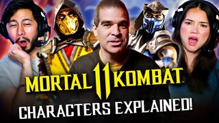 Every MORTAL KOMBAT 11 Character Explained By Ed Boon REACTION! | MK 11 | Wired