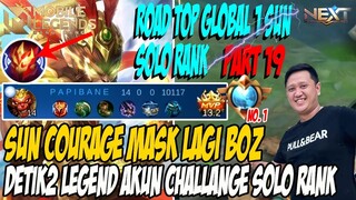 PART #19 DETIK2 MENUJU LEGEND PAKE PENEMUAN BARU COURAGE MASK AUTO 1 VS 5 BABAT BOZ