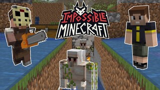 The IMPOSSIBLE Iron Farm! | Impossible Minecraft - Episode 2