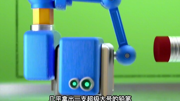 机器人为了比别人强大，不断升级改造身体，最后皮断腿