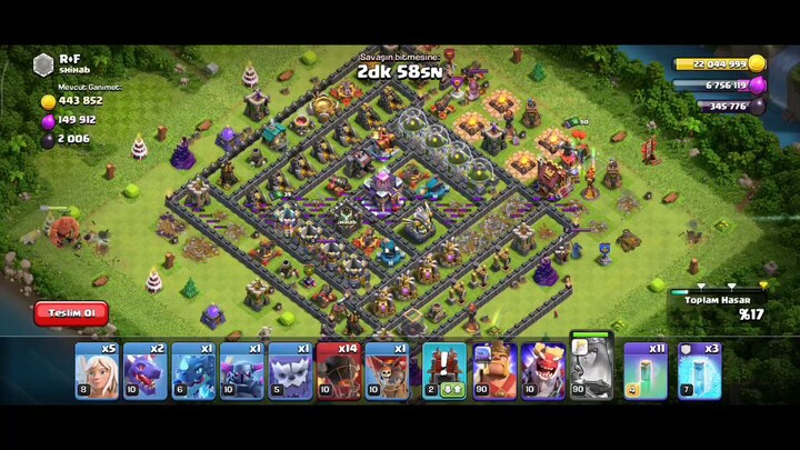 clash of clans TH 15 KAHRAMANLARIN ekipmanları