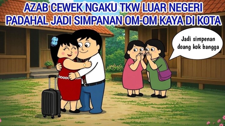 AZAB CEWEK NGAKU TKW LUAR NEGERI PADAHAL JADI SIMPANAN OM-OM KAYA DI KOTA  ANIMA