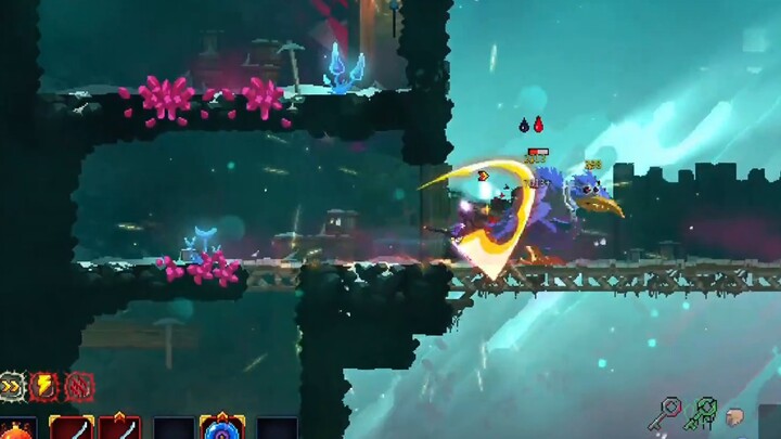 [Dead Cells] One samurai sword, chop down five cells! Highly ornamental single samurai sword five ce