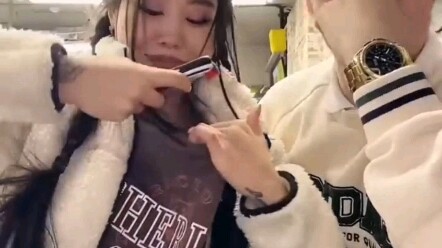 What a generous big bro—this flaxen-haired cutie is totally stunned!