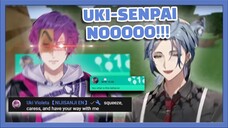 Uki Caught Hex Witnessing him being UnSEISO [Nijisanji EN Vtuber Clip]