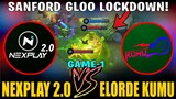 SANFORD GLOO LOCKDOWN! NEXPLAY 2.0 vs. ELORDE KUMU [GAME-1] ~ MOBILE LEGENDS
