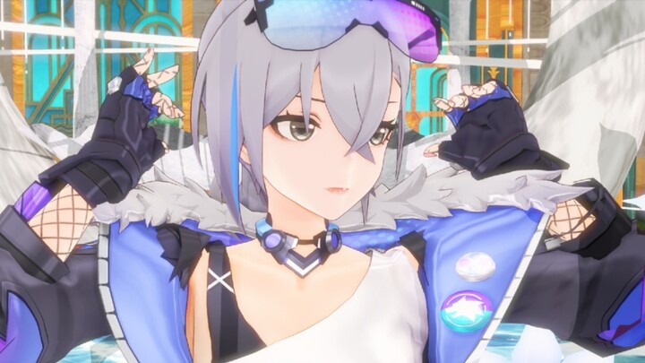 [MMD] Big Silver Wolf Slow Rock