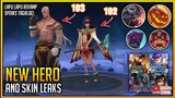 NEW UPCOMING HERO AND SKIN | MOBILE LEGENDS LEAKED INFO