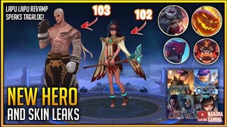 NEW UPCOMING HERO AND SKIN | MOBILE LEGENDS LEAKED INFO