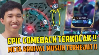 EPIC COMEBACK TERNGAKAK KOCAK !! META ARRIVAL RRQ LEMON BALIKAN KEADAAN, BUAT MUSUH TERKEJUT WKWK