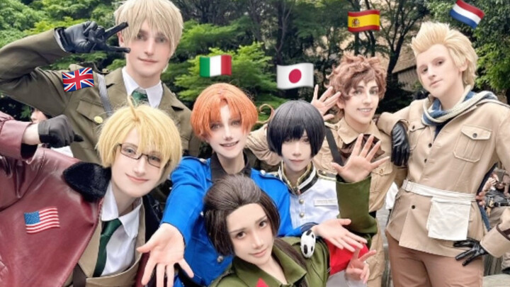 الحلقة التي تحمل الجنسيات الصحيحة لجميع الأعضاء