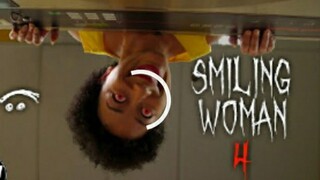 Smiling woman 4 short horror film