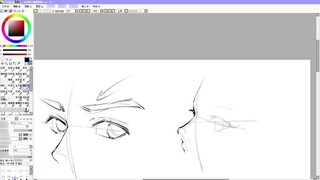 [SAI] Cách vẽ mắt hai chiều, kỹ năng vẽ mắt của bé trai