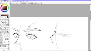 [SAI] How to draw two-dimensional eyes, the drawing skills of boys' eyes