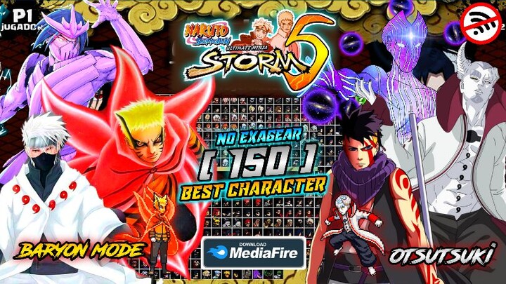 BEST‼️Naruto Ultimate Ninja Storm Mugen Android 2023!! [1.3GB] 130+ Best All Character | BvN Mugen