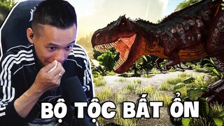(Mixigaming ARK #1) Bộ tộc bất ổn tìm nơi lập cư và cái kết gặp ngay khủng long bạo chúa.